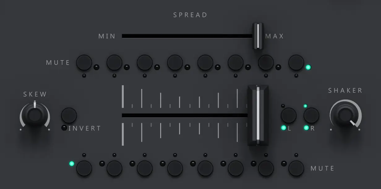 beatfader can fit up to 28 notes on a fader