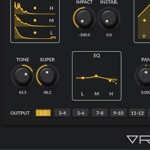 VRAC+ multi-out mixing